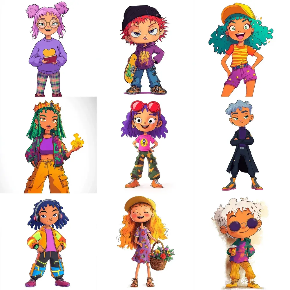 Expressive Cartoon Characters