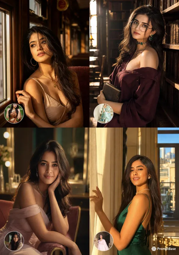 Golden Window Editorial Beauties
