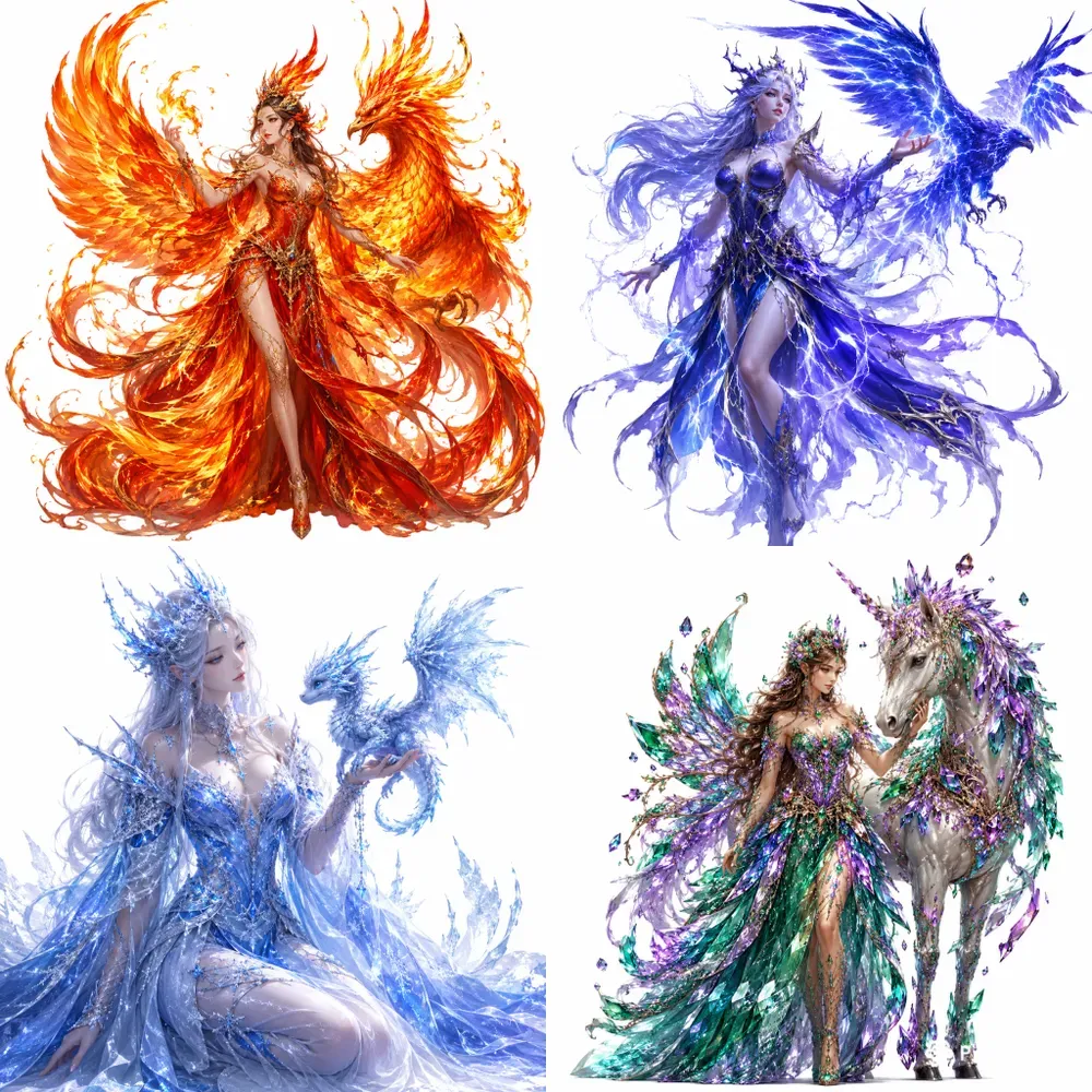 Elemental Fairy Companions