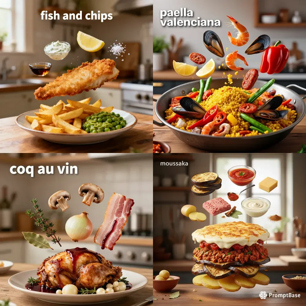 Food Infographics Exploded