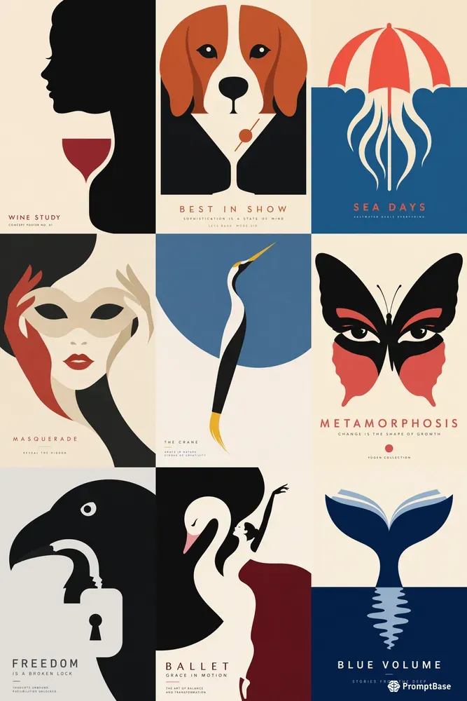 Minimalist Conceptual Posters