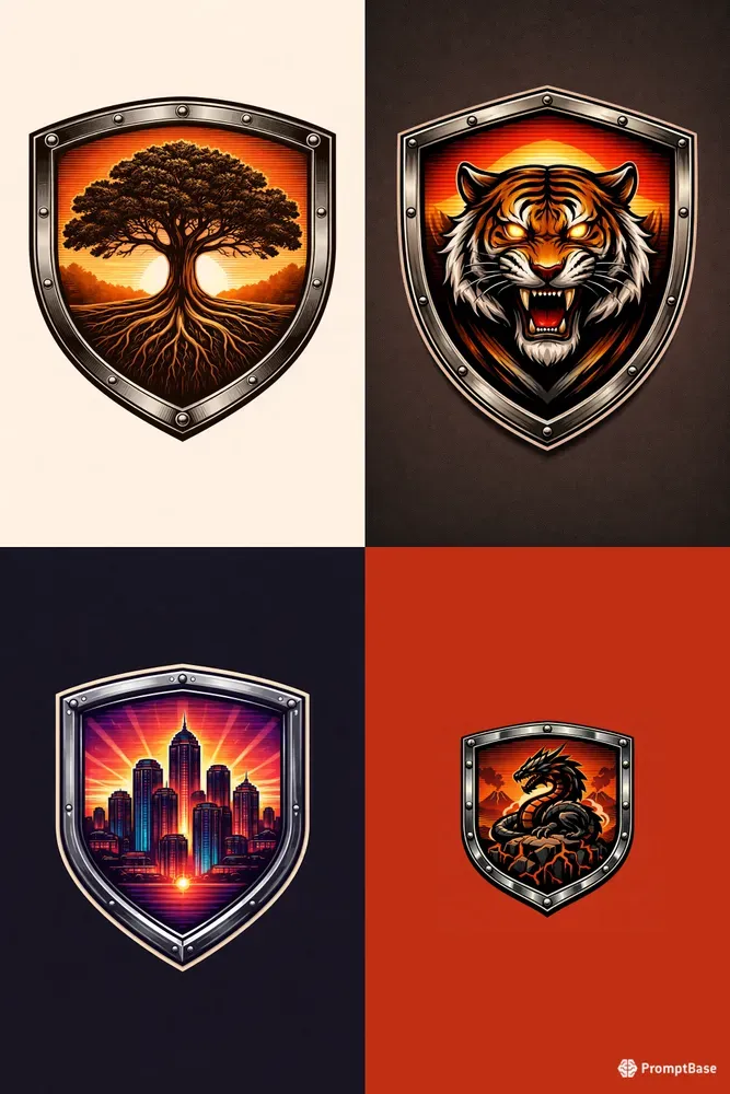 Ultra Clean Shield Emblem Vectors