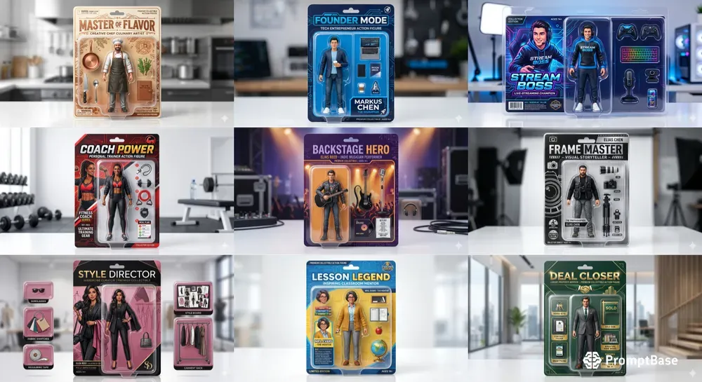 Professional Persona Action Figures