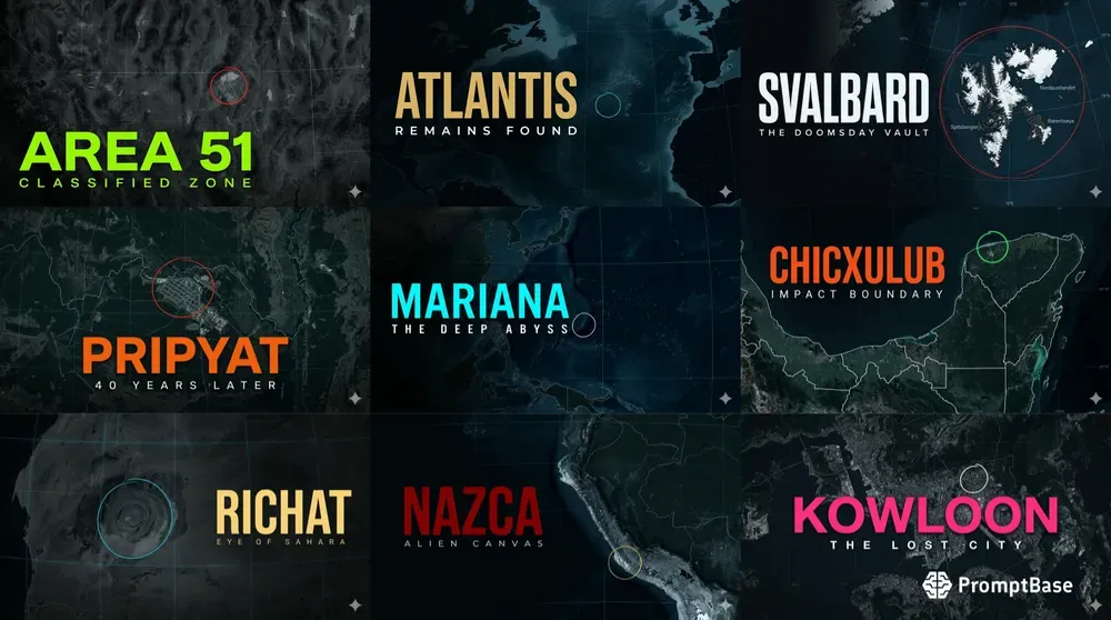 Dark Mystery Map Thumbnails