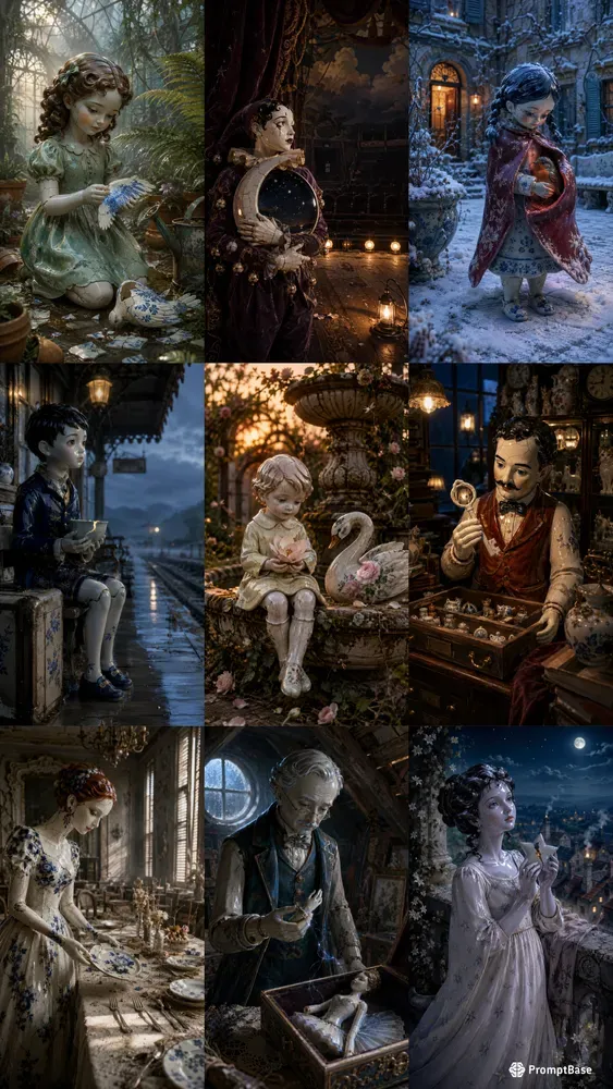 Living Porcelain Stories