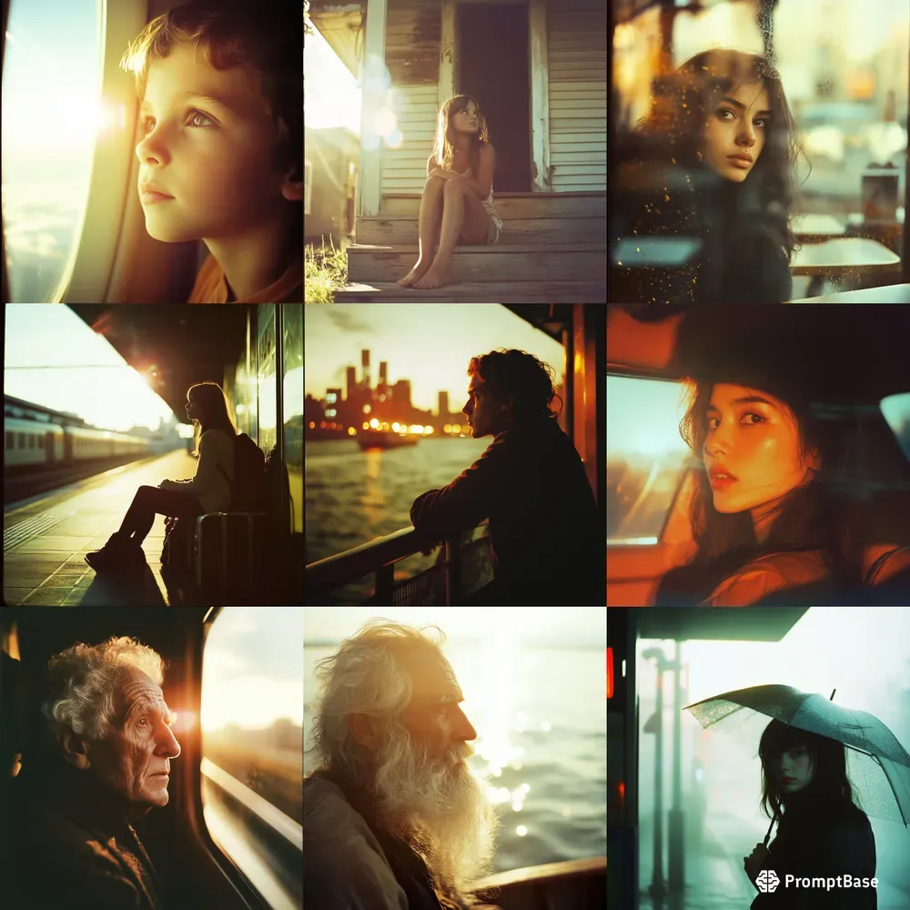 Lomo Redscale Film Photos