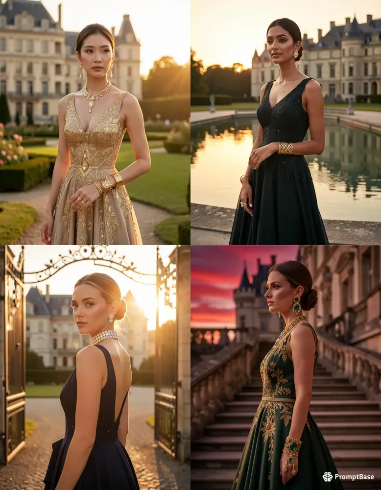 High Jewelry French Chateau Fluxes