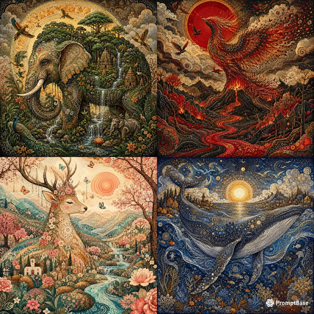 Soulscape Mosaic Portraits