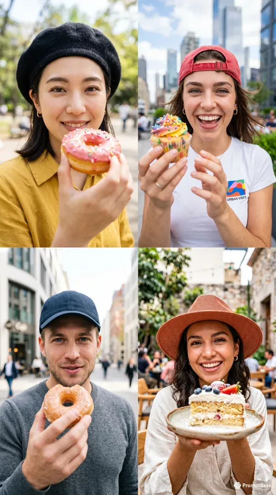 Commercial Lifestyle Portrait Templates