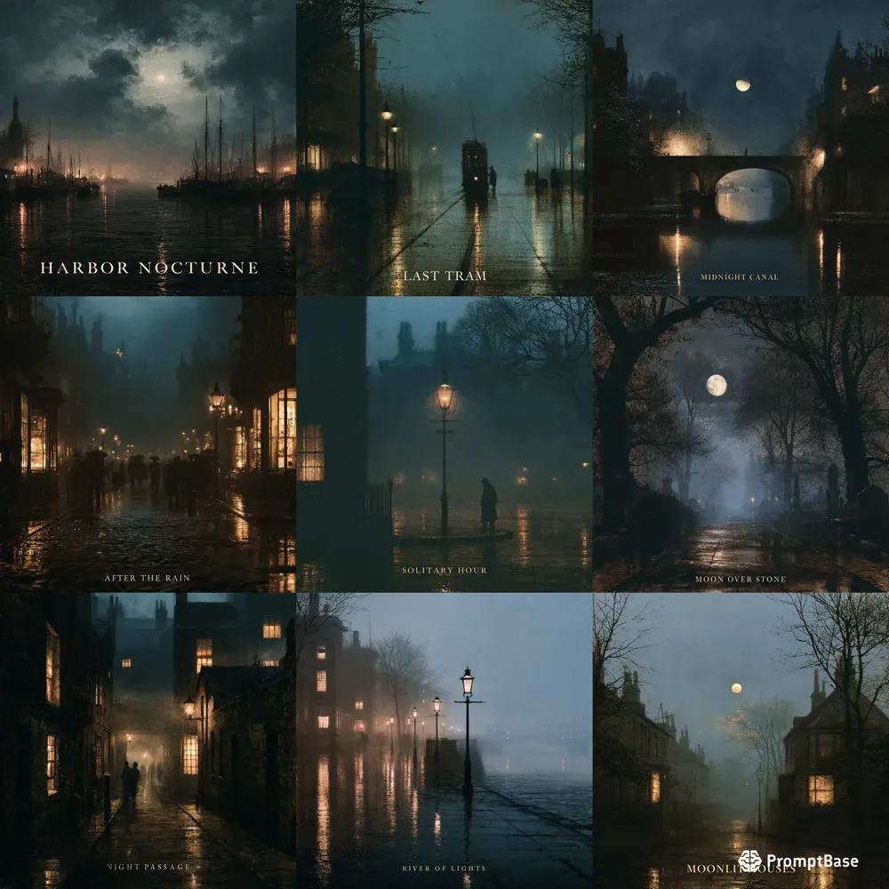 Nocturnal Gaslight Covers