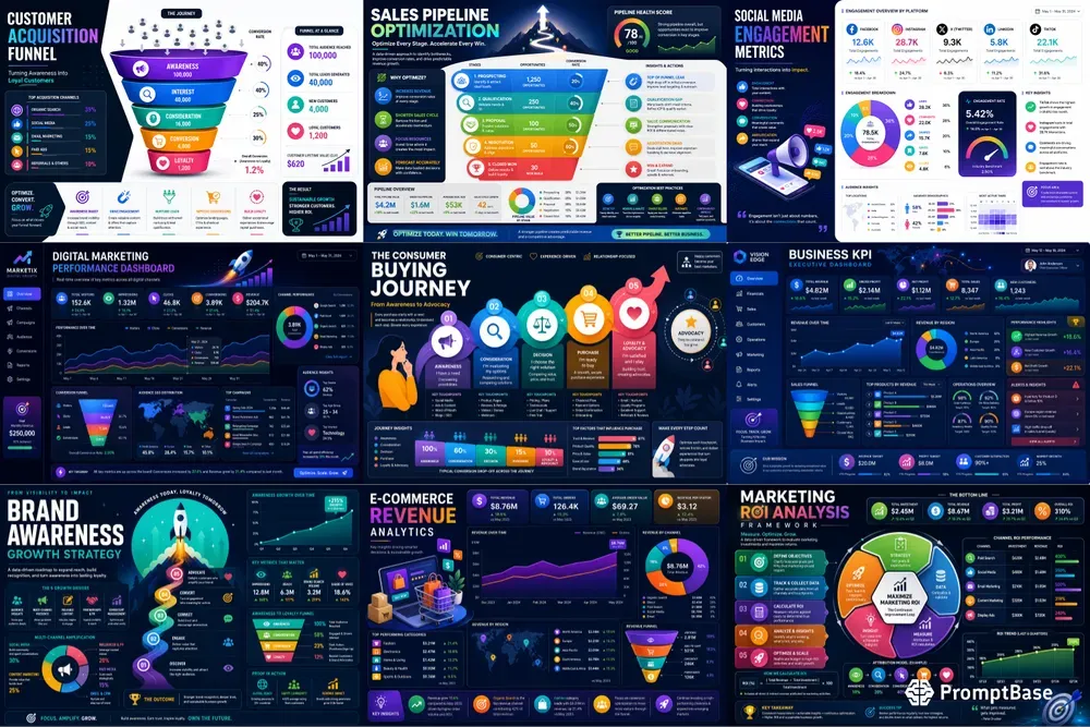 Viral Business Infographics Vector Kits