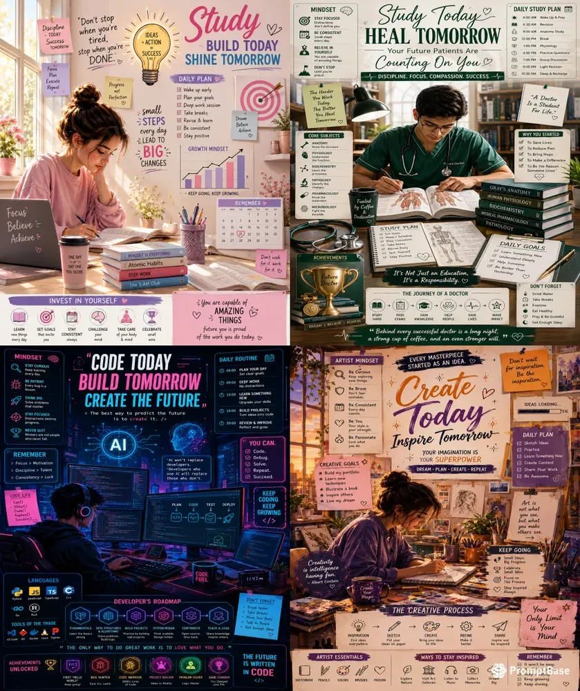 Study Motivation Posters