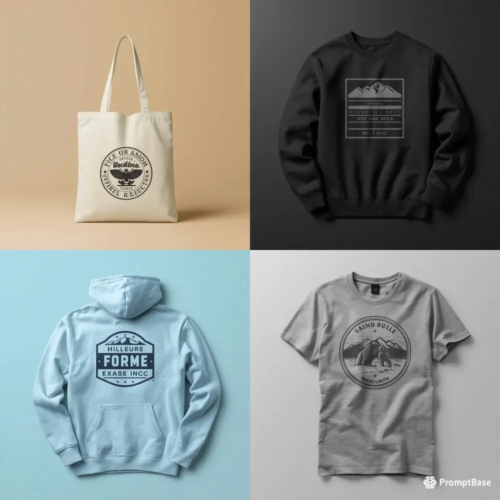 Minimalist Ecommerce Apparel Mockup Gens