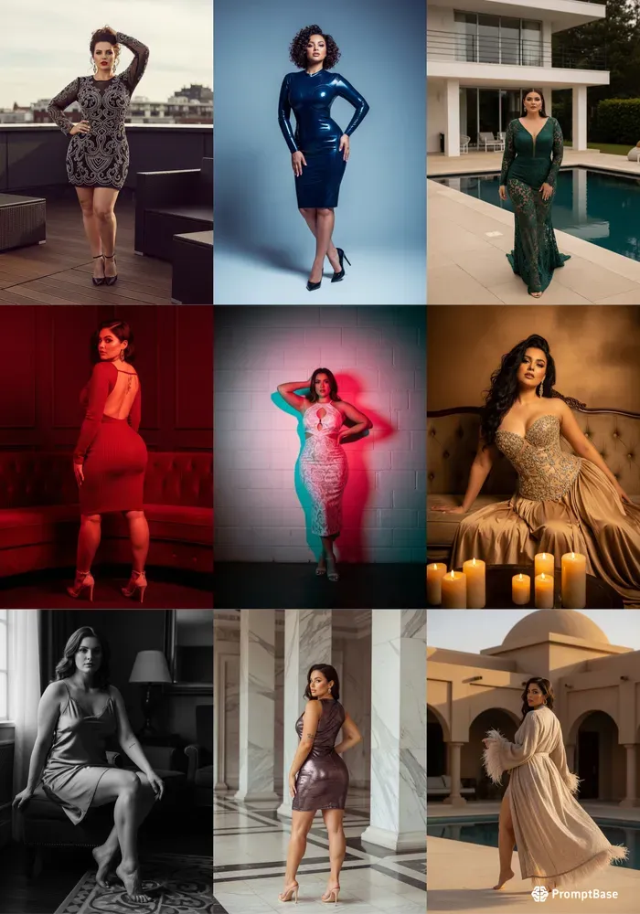 Luxe Curves Photoshoots