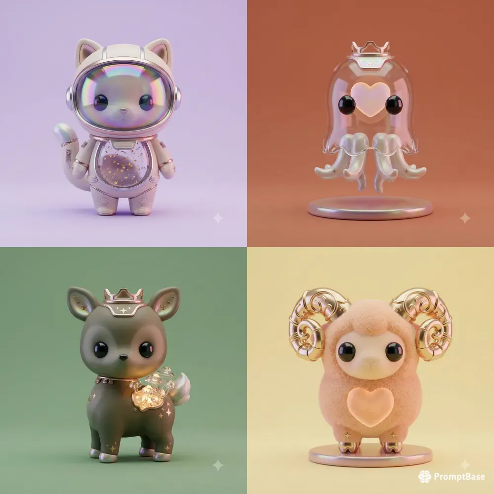 Luxury Kawaii Gachapon Art Toy Creators