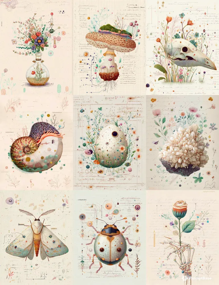 Pastel Curiosity Shop Oddities