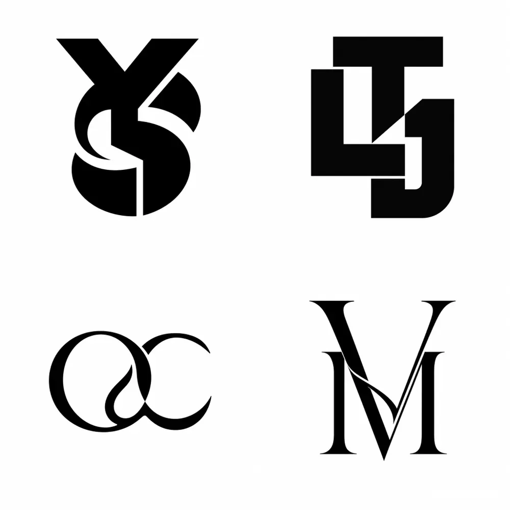 Modern Monogram Logos