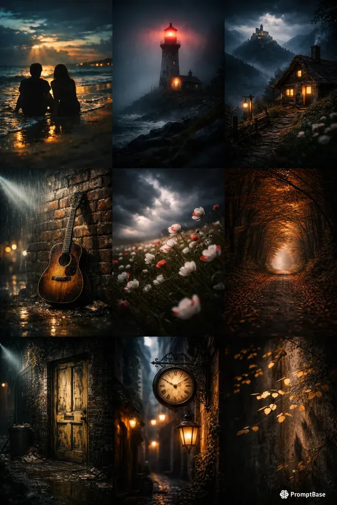 Cinematic Moody Fineart Scenes