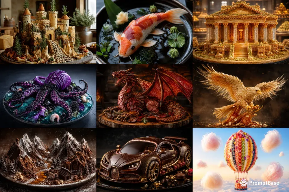 Edible Masterpiece Generator