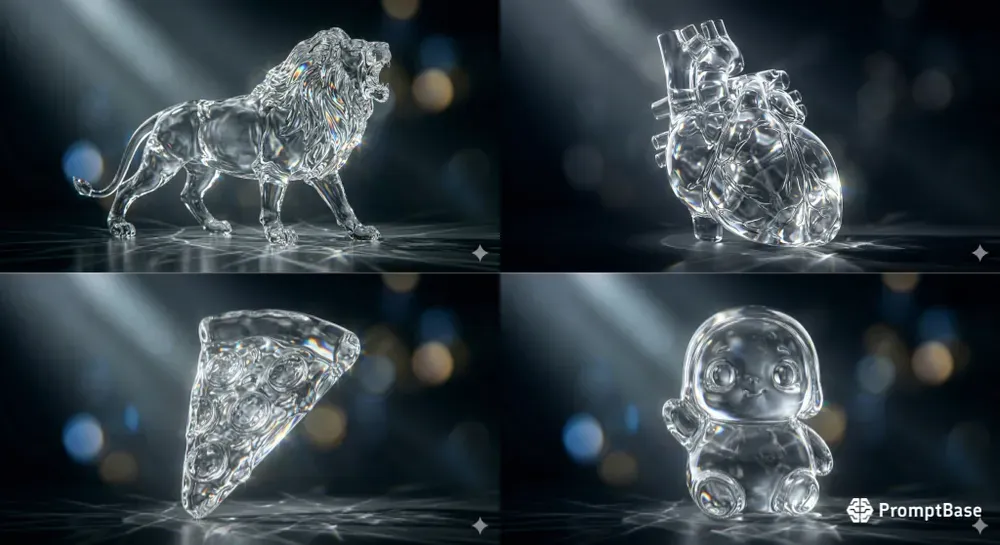 Glass Bases Ultra Realistic