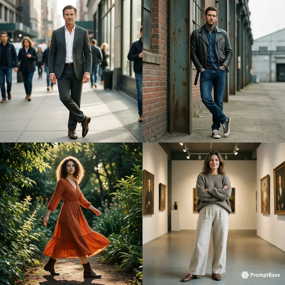 Full Body Editorial Portraits Qwen 2512