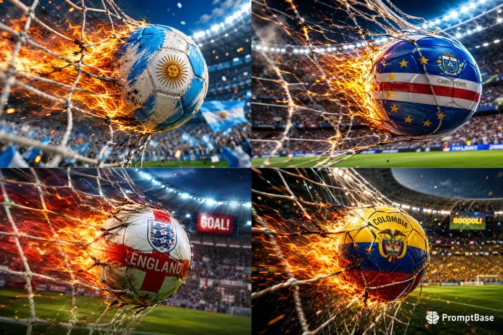 Fire And Energy World Cup Soccer Balls