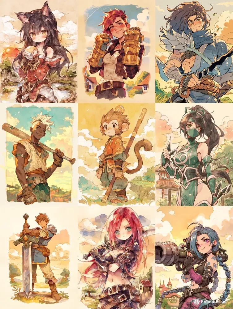 League Of Legends Studio Ghibli Champions