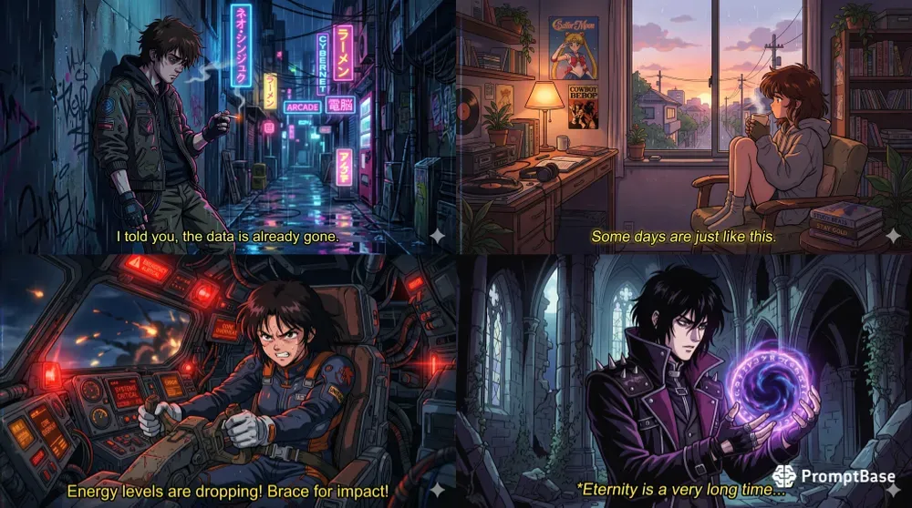 90s Anime Screencaps