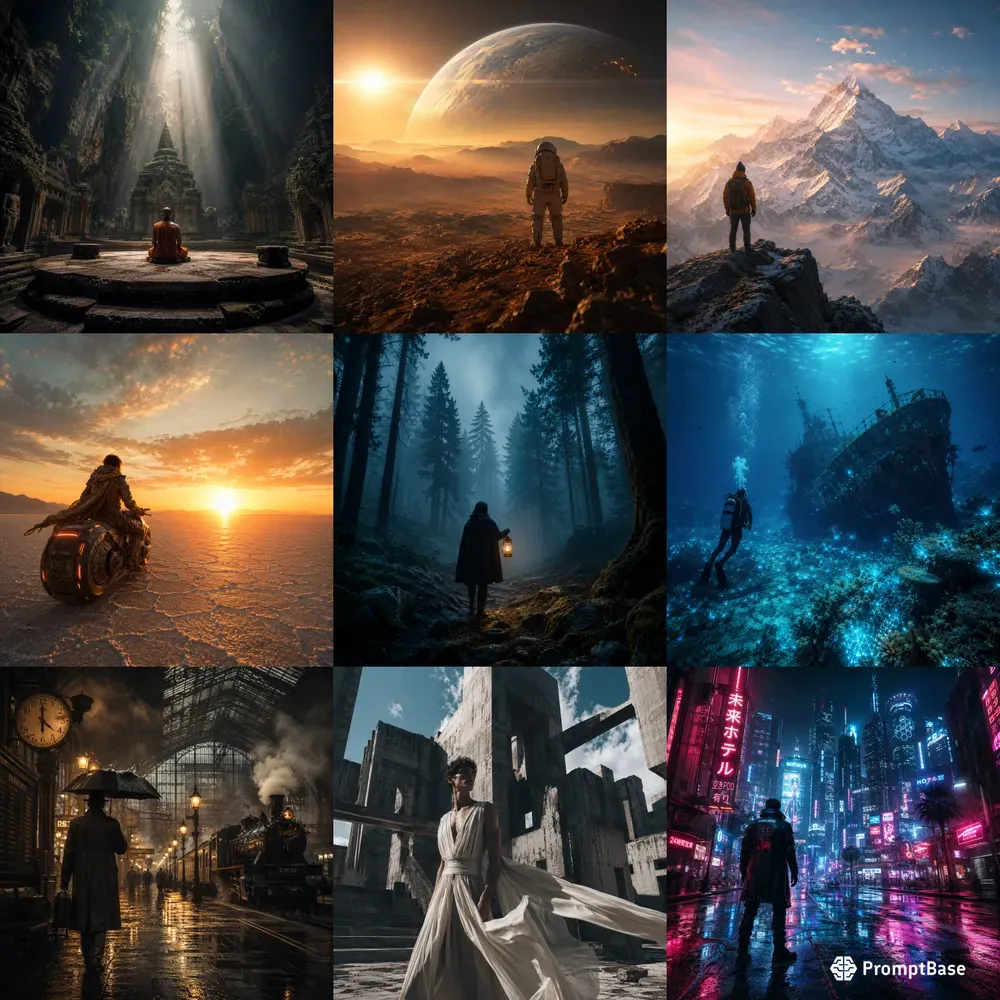 Cinematic Wide Angle Photos