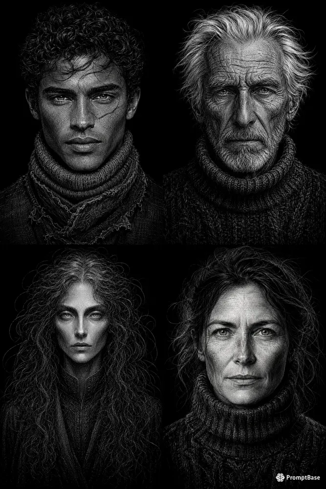 Filament Noir Portraits