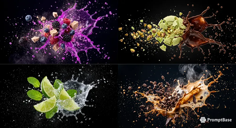 Kinetic Culinary Splashes