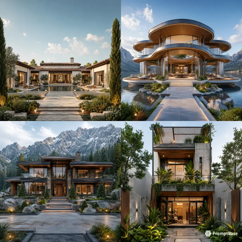 Modern Architectural Dreamscapes
