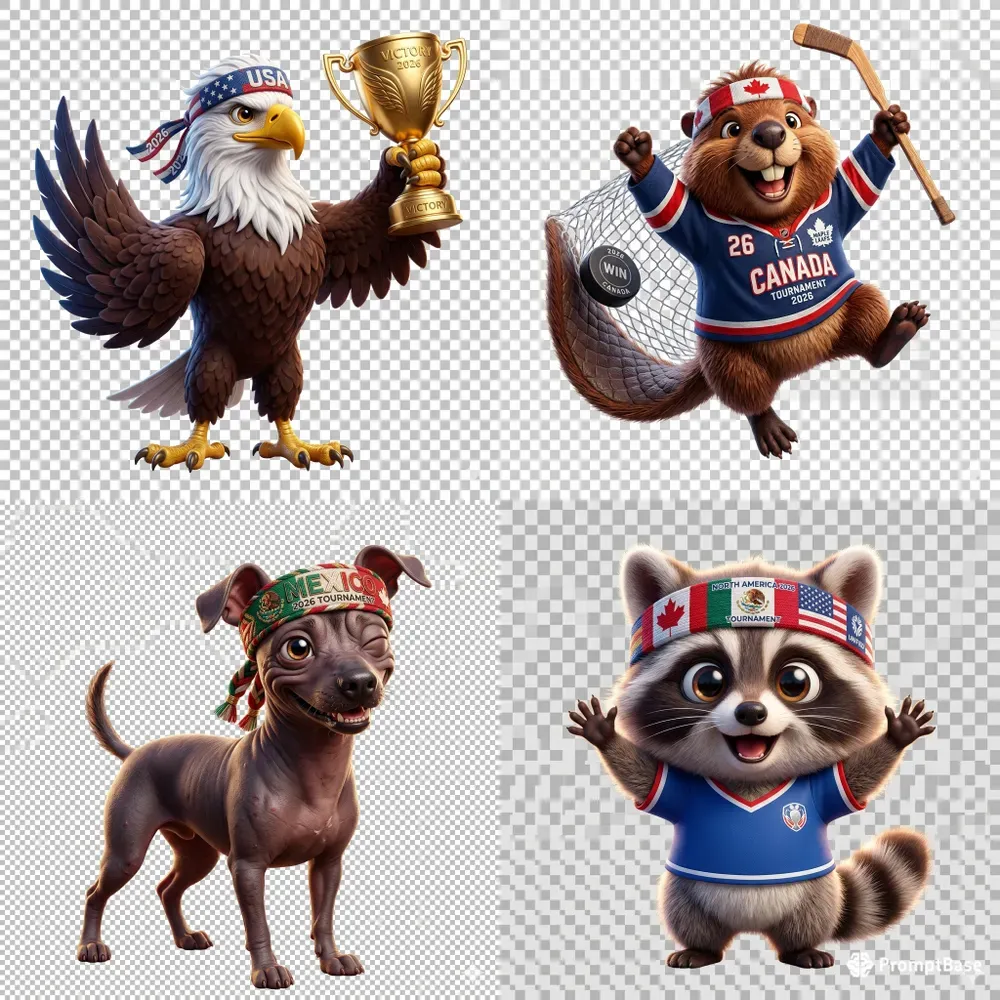 3D Cartoon Mascot App Asset Creators