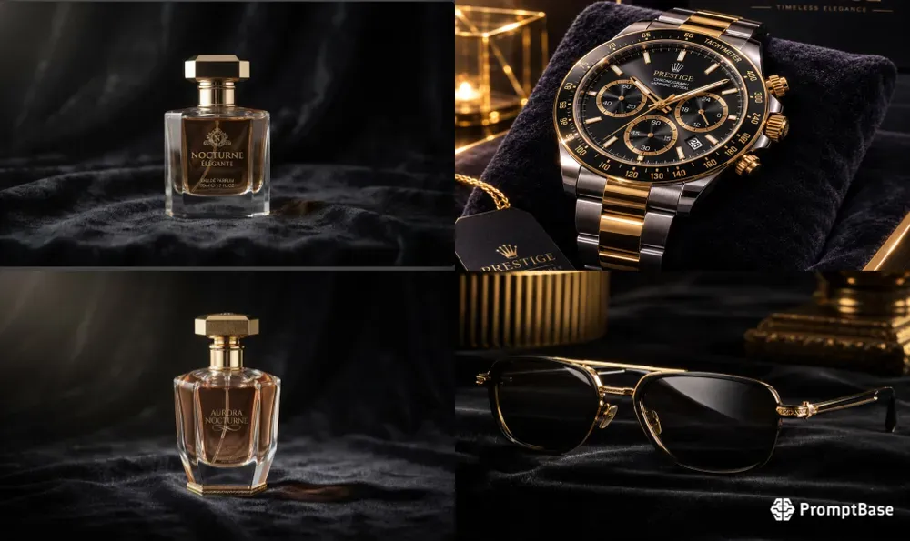 Luxury Perfume Product Photography