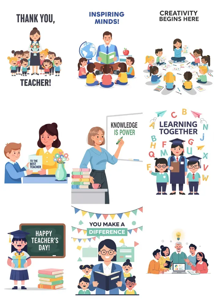 Teachers Day Greeting Cards