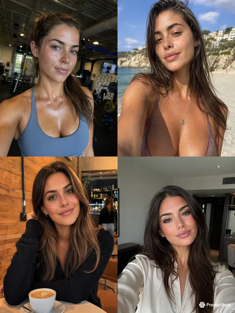 Realistic Influencer Lifestyle Photos