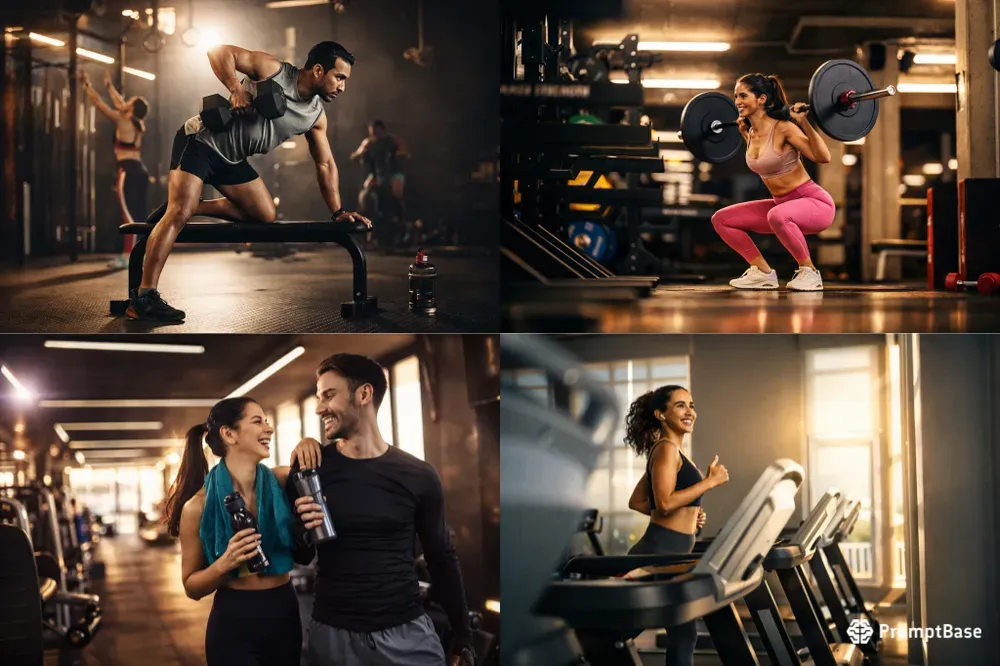 Cinematic Lighting Style For Gyms