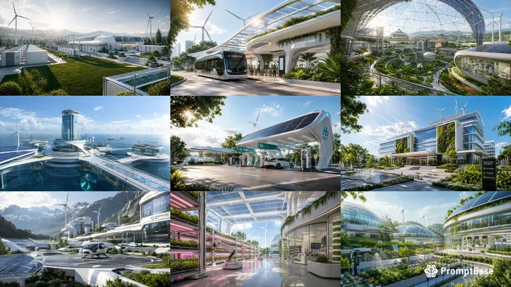 Green Tech Sustainable Spaces