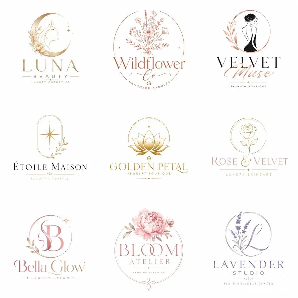 Beauty Brand Logo Generator