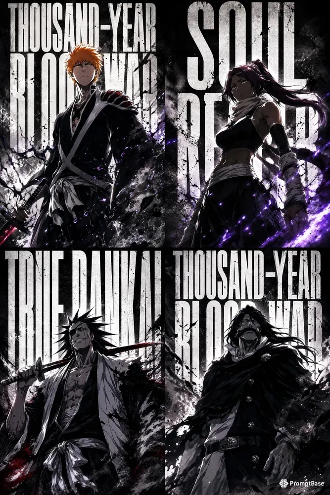 Bleach Character Poster Generator