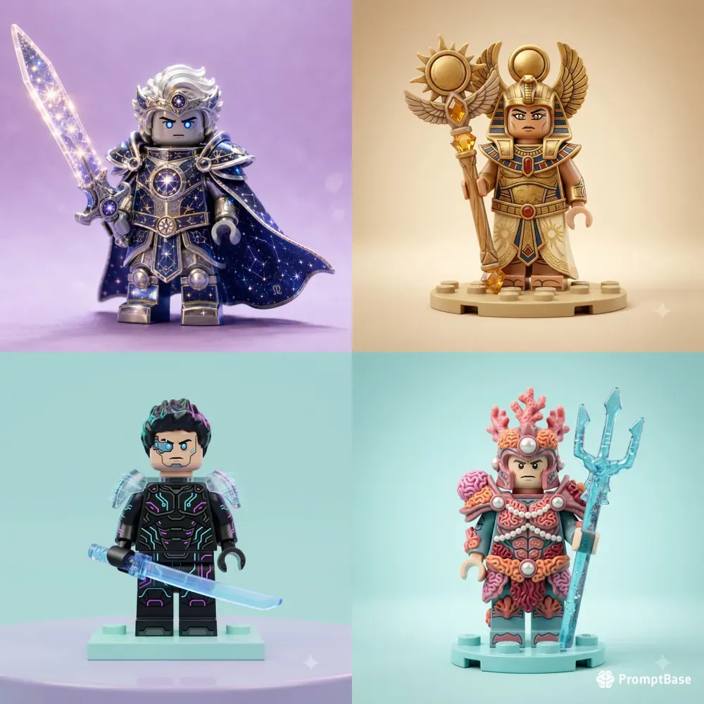 Fantasy Collectible Minifigure Creators