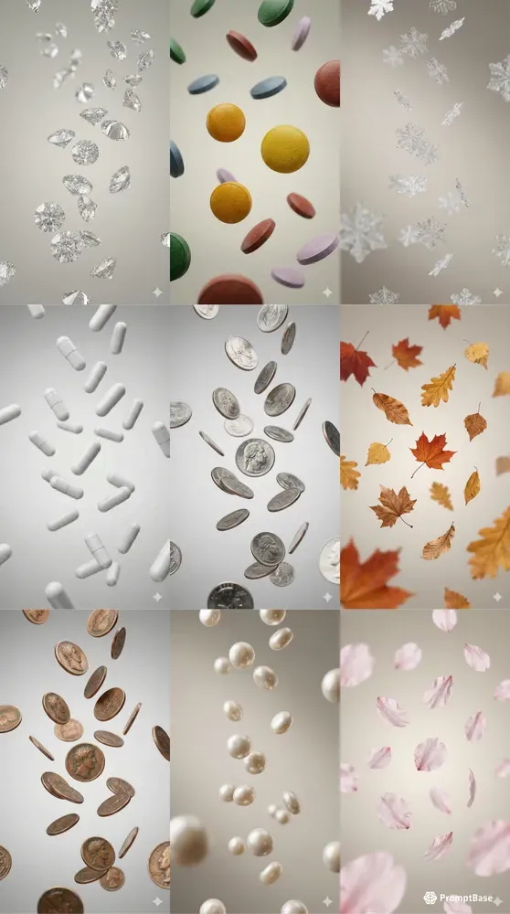 Falling Objects Background Generator