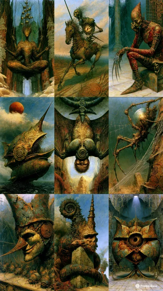 Macabre Surrealist Lore Masterpieces