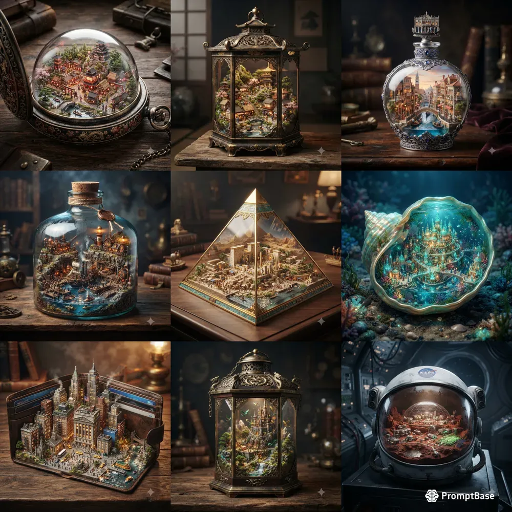 Miniverse Tiny Worlds Inside Objects