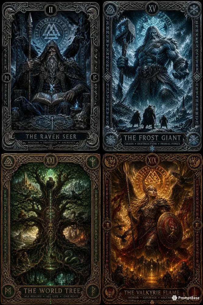 Norse Rune Tarot Studios