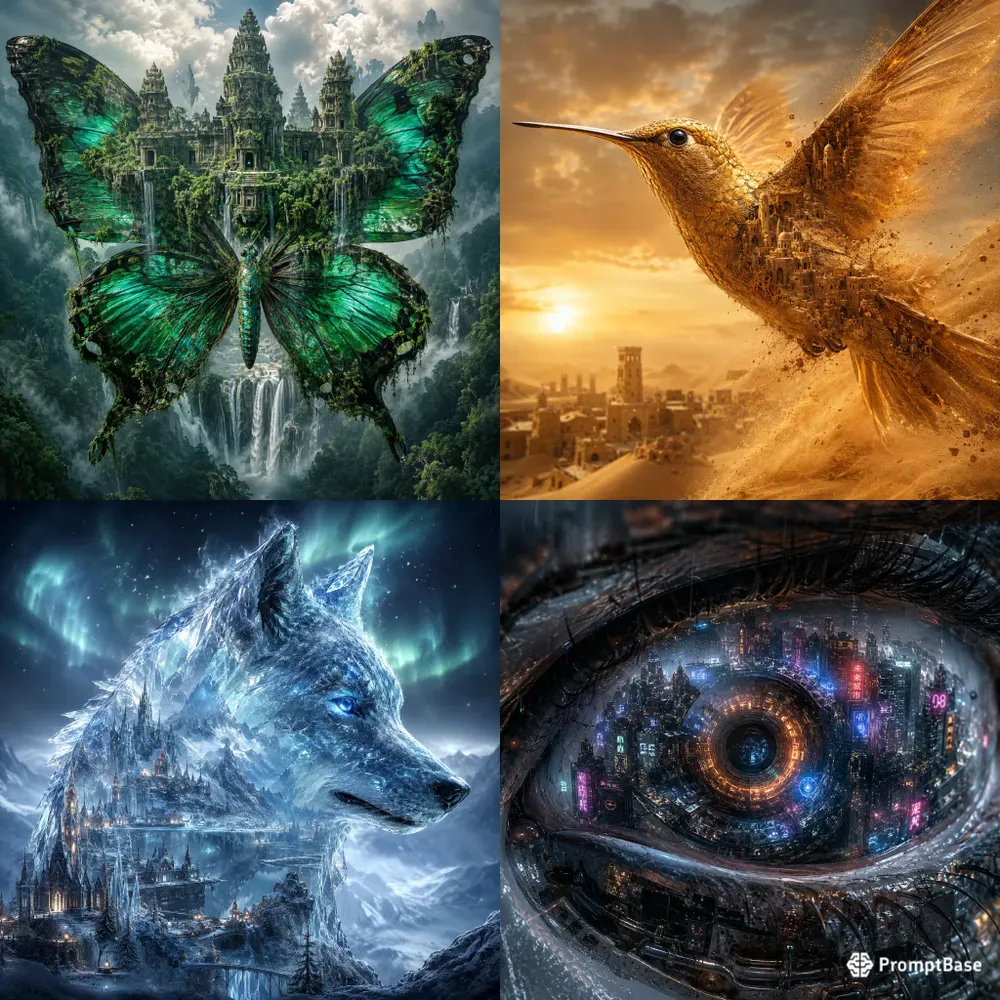 Surreal Macro Dream Worlds