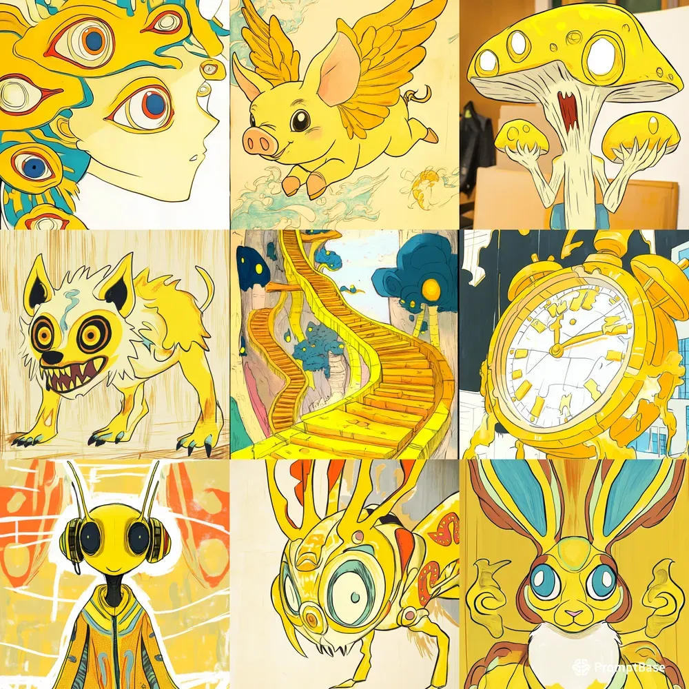 Surreal Imaginative Patterns