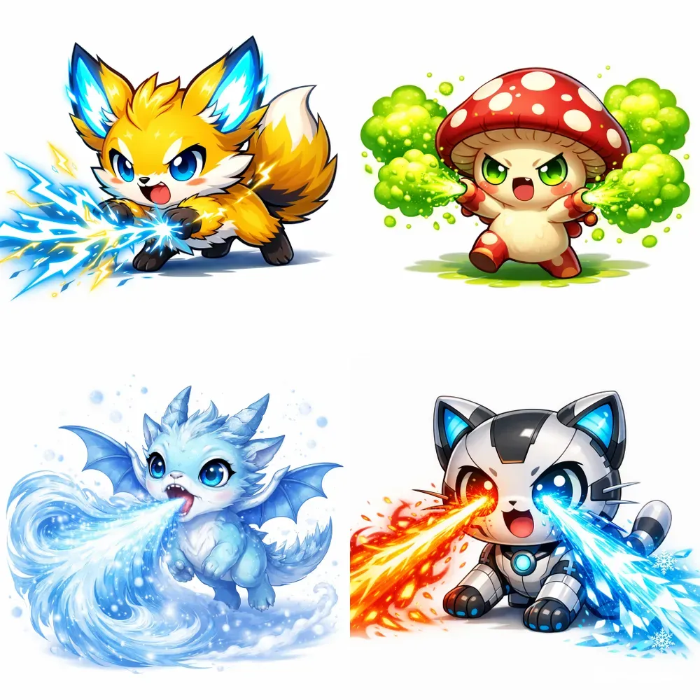 Elemental Creatures Mini Series