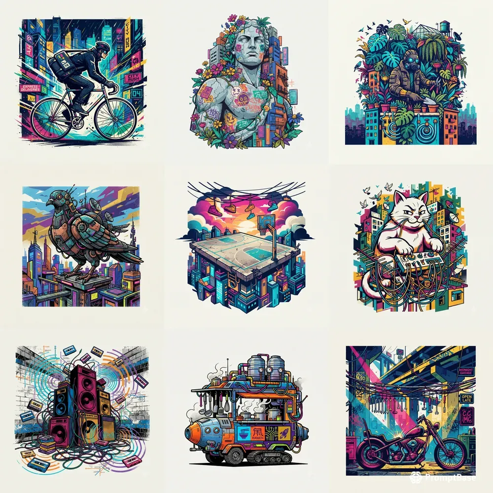 Urban Street Tshirt Designs