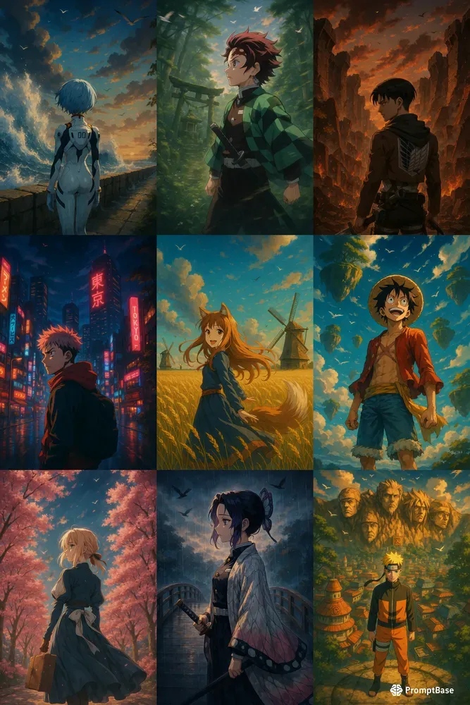 Cinematic Anime Scenery Wallpapers